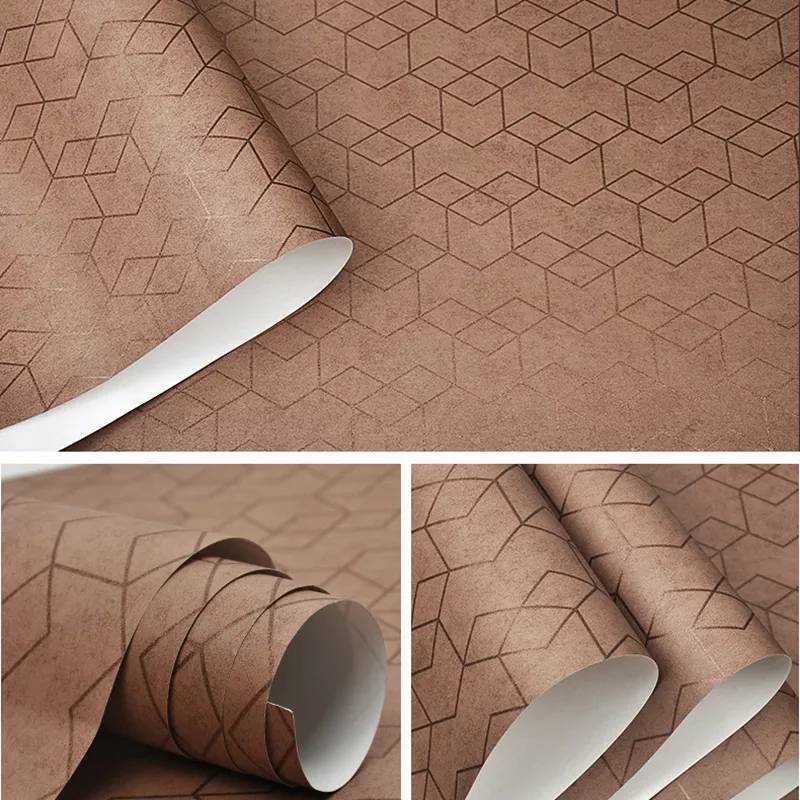 3d Wall Paper Roll Luxury Wallpapers Modern Design Bedroom - Temu